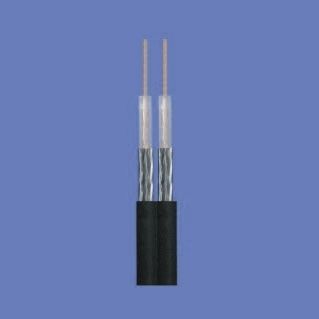 Cavo ottico ibrido -  DUAL RG Series - LEMO - RF / multicoassiale / LEMO