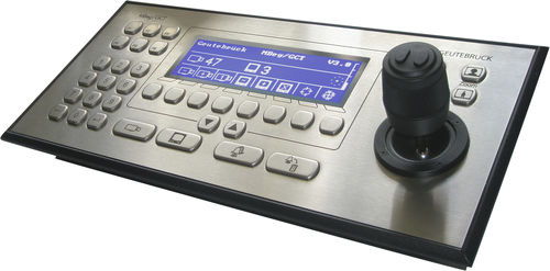 Tastiera ad incastro - MBeg/GCT-3X-LAN - GEUTEBRÜCK - a tasti meccanici / con joystick / industriale