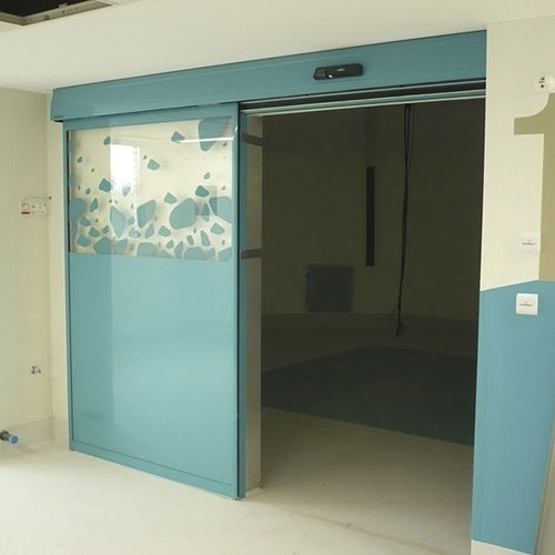 Porta scorrevole - DIVA L CLEAN - PORTALP - in vetro / per applicazioni igieniche / per ospedali