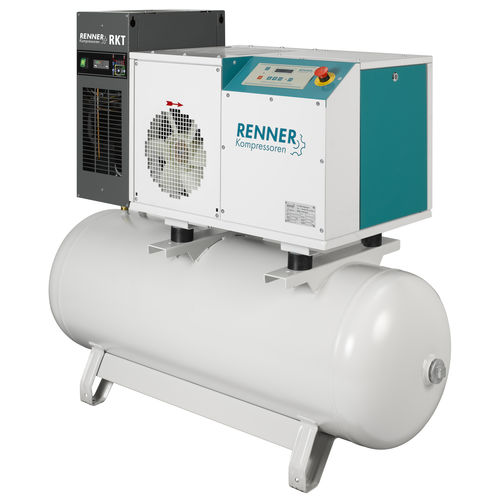 Compressore a vite - RSD series - RENNER Kompressoren - d'aria / con motore elettrico / fisso