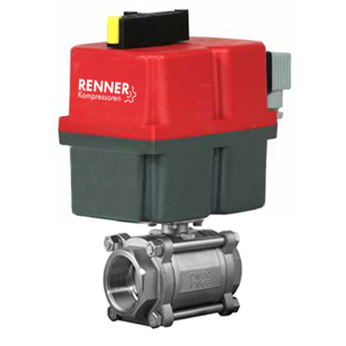 Valvola a sfera - RKE series - RENNER Kompressoren - elettrica / di controllo / bloccante