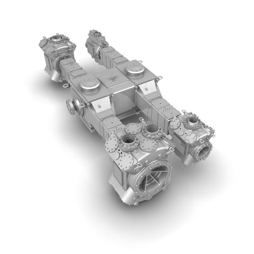 Compressore a pistone - B-Line - Burckhardt Compression AG - per gas di processo / con motore elettrico / fisso