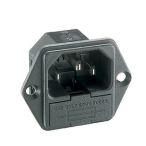Connettore di alimentazione elettrica - PX6 series - OMEGA FUSIBILI - rettangolare / presa