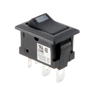 Interruttore a bascula - I34 series - OMEGA FUSIBILI - unipolare / on/off