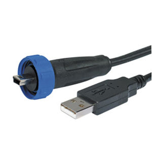 Connettore di dati - PX044 series  - OMEGA FUSIBILI - USB / in PVC / IP68