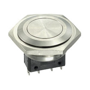 Pulsante a molla - MP0027 series - OMEGA FUSIBILI - antivandalismo / in acciaio inossidabile