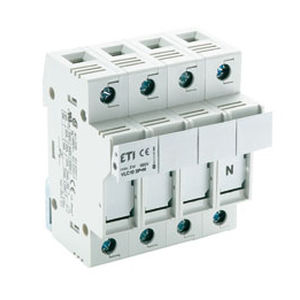Porta fusibile su guida DIN - Q138 series - OMEGA FUSIBILI - IEC / modulare