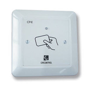 Sistema di controllo accessi a lettore di prossimita - 12 - 24 V, 60 mA, 84 x 84 x 10 mm  | CP-E - CIRCONTROL SA