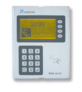 Terminale di raccolta dati con tastiera - 85 - 240 V, 25 VA | PICK 800 - CIRCONTROL SA