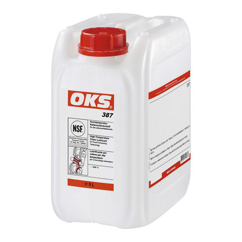 Olio di lubrificazione - 387  - OKS Spezialschmierstoffe GmbH - sintetico / alla grafite / per catene
