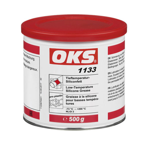 Grasso di lubrificazione - 1133 - OKS Spezialschmierstoffe GmbH - al silicone / per cuscinetti / per cavi