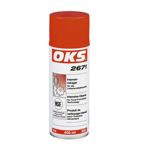Spray di pulizia - 2671 - OKS Spezialschmierstoffe GmbH - per plastica / per l'industria alimentare / a solvente