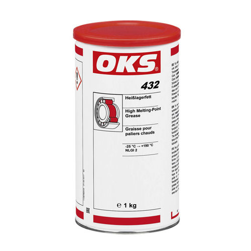 Grasso di lubrificazione - 432 - OKS Spezialschmierstoffe GmbH - a base di olio minerale / al complesso di alluminio / per cuscinetti