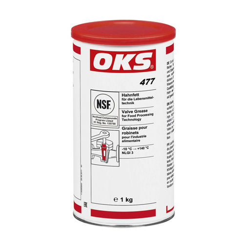 Grasso di lubrificazione - 477 - OKS Spezialschmierstoffe GmbH - di tenuta / per cuscinetti / per valvole