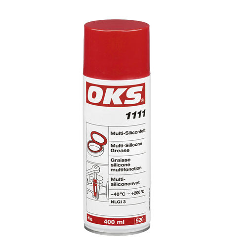Grasso in aerosol - 1111  - OKS Spezialschmierstoffe GmbH - di lubrificazione / al silicone / per raccordo