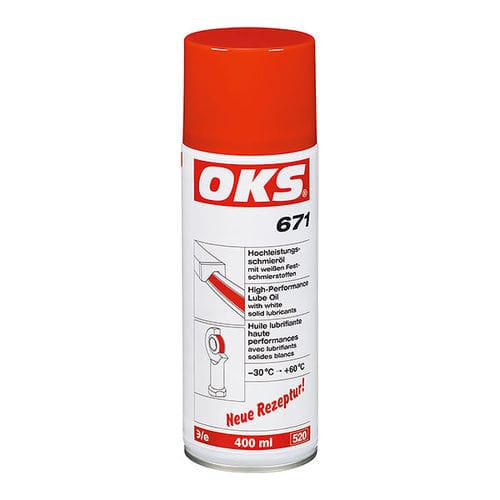 Olio di lubrificazione - 671 - OKS Spezialschmierstoffe GmbH - a base di olio minerale / per trasportatore / per l'industria chimica