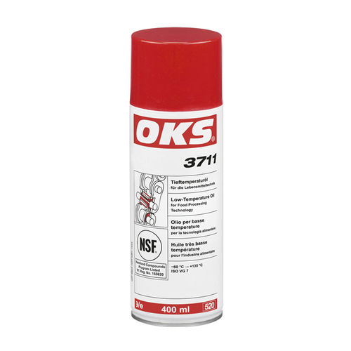 Olio di lubrificazione - 3711 - OKS Spezialschmierstoffe GmbH - sintetico / per catene / per l'industria alimentare