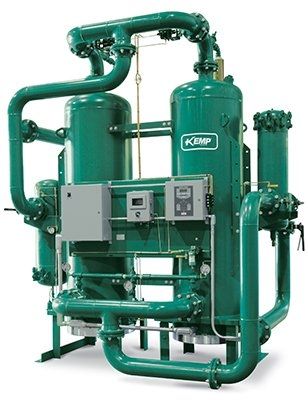 Essiccatore per aria compressa ad adsorbimento a rigenerazione con calore di compressione - 7000 Series ORIAD® - KEMP - calore interno