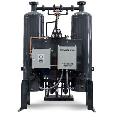 Essiccatore per aria compressa ad adsorbimento a rigenerazione con calore di compressione - DEA series - Pneumatic Products - calore interno