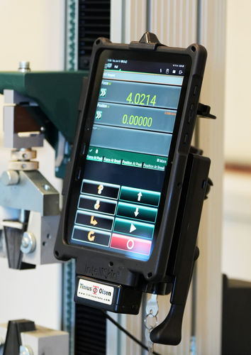 Interfaccia operatore con touch screen - HMC 3.0 - Tinius Olsen - portatile / 1280 x 800 / Full HD