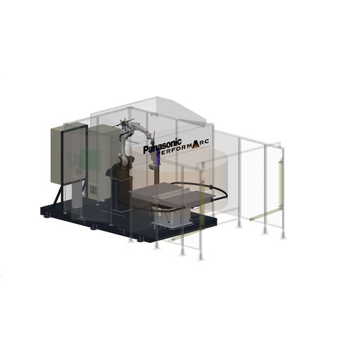 Cella robotizzata di saldatura ad arco - PerformArc ET - Panasonic Robot & Welding system solutions - per grandi pezzi