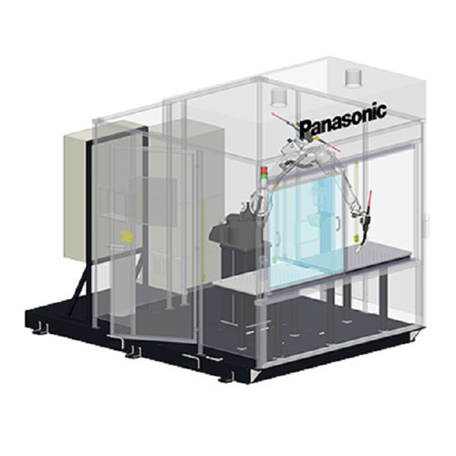 Cella robotizzata di saldatura ad arco - PA-c-TT connect series - Panasonic Robot & Welding system solutions - di saldatura MIG-MAG / per pezzi piccoli / modificata da un elastomero