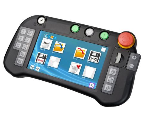 Controllore di robot con terminale di programmazione - Panasonic Robot & Welding system solutions - touch screen