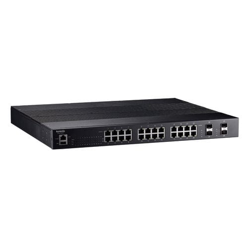 Switch Ethernet gestibile - JetNet 7628X-4F  - Korenix Technology - 28 porte / 4 porte a fibra ottica / Ethernet gigabit