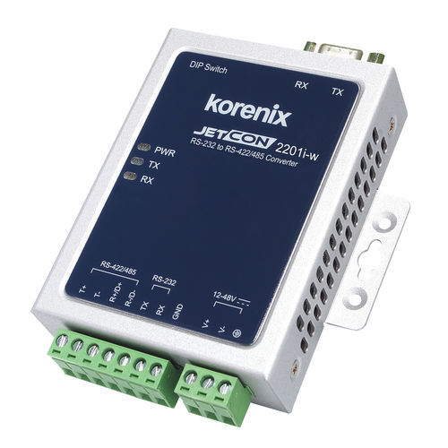 Convertitore di protocolli - JetCon 2201-w/ 2201i-w - Korenix Technology - RS-232 / RS-485 / RS422