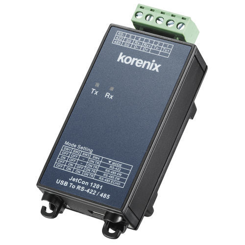 Convertitore serie - JetCon 1201/1201i-3KV - Korenix Technology - USB / universale / RS422/RS485