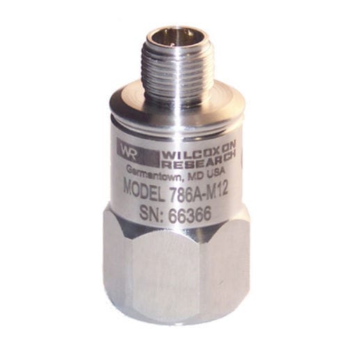 Sensore di vibrazione dinamico - 786A-M12-D2 - Wilcoxon Sensing Technologies - per zone pericolose / per uso generale