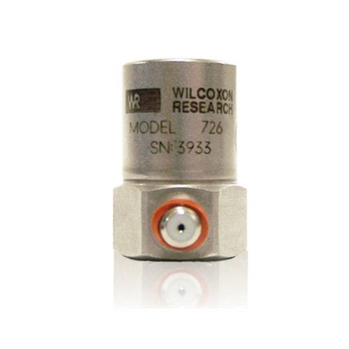 Sensore di accelerazione IEPE - 726 - Wilcoxon Sensing Technologies - compatto / a basso rumore / sensibilità