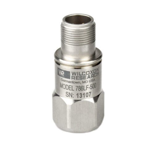 Sensore di accelerazione di basse frequenze - 786LF series - Wilcoxon Sensing Technologies - IEPE / ad alta sensibilità