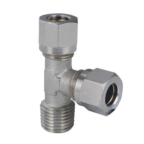 Raccordo in ottone nichelato - MO Line - C.Matic S.p.A. - idraulico / pneumatico / ad avvitamento