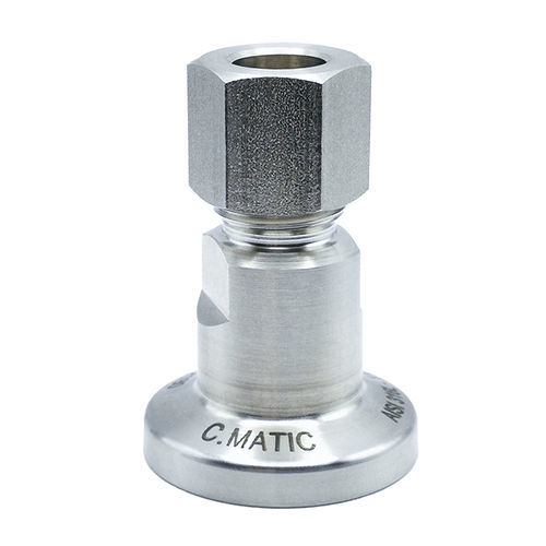 Raccordo a compressione - OX11-XT - C.Matic S.p.A. - per prodotti chimici / pneumatico / tri-clamp