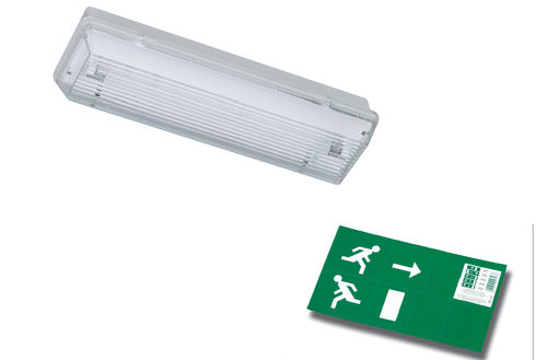 Illuminazione di emergenza - 8 W, IP 65 | Zeta II - Cooper Lighting and Safety - LED / per ufficio / non incassato