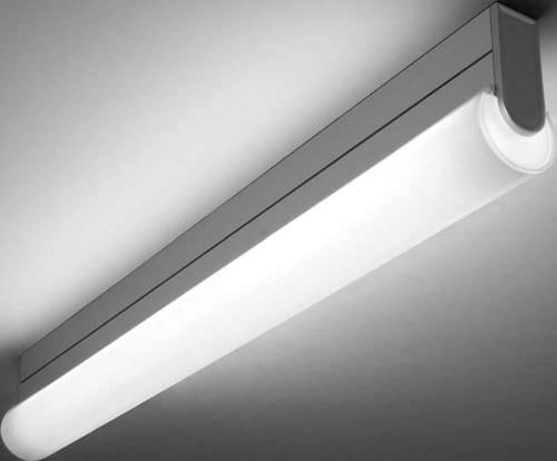 Dispositivo di illuminazione a soffitto - LSR - Cooper Lighting and Safety - a tubo fluorescente / per negozio / per magazzino