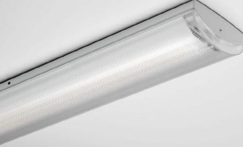 Dispositivo di illuminazione a soffitto - Varsity - Cooper Lighting and Safety - a tubo fluorescente / per negozio / per magazzino