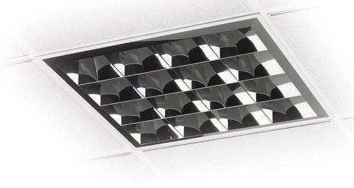 Dispositivo di illuminazione a soffitto - Moducell - Cooper Lighting and Safety - a tubo fluorescente / per ufficio / da incasso