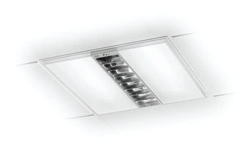 Dispositivo di illuminazione a soffitto - Terzetto™ - Cooper Lighting and Safety - a tubo fluorescente / per negozio / per magazzino