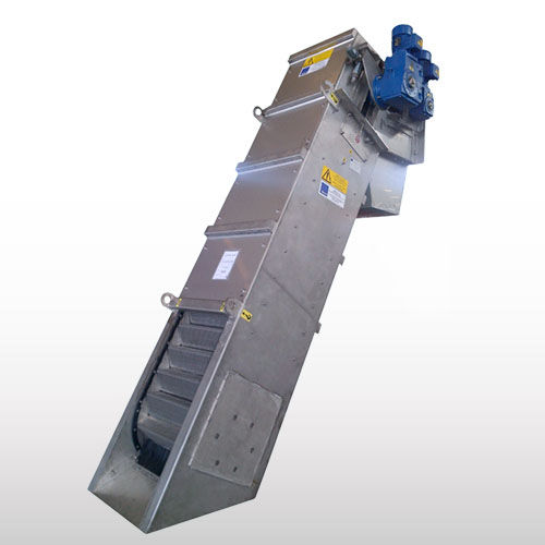 Sgrigliatore a nastro - VFR series - WAMGROUP S.p.A - per trattamento delle acque reflue / fine