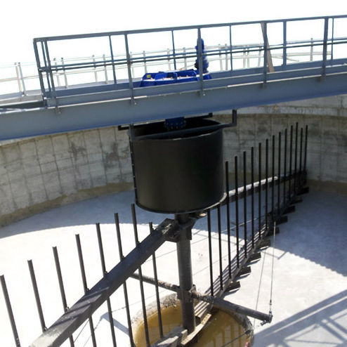Ispessitore a trascinamento centrale - ISP series - WAMGROUP S.p.A - per trattamento di fanghi