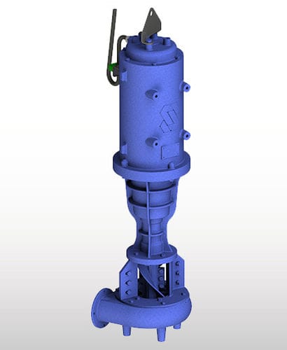 Pompa sommersa - SPH series - WAMGROUP S.p.A - centrifuga / per acque cariche / biogas