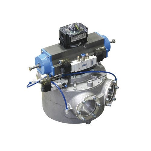 Valvola deviatrice per trasporto pneumatico - VAR series - WAMGROUP S.p.A - per prodotti alimentari / per plastica / per applicazioni farmaceutiche
