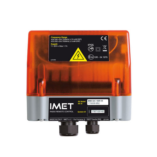 Ricevitore radio - S AC - IMET Radio Remote Control - per telecomando / per applicazioni AC e DC / RS232