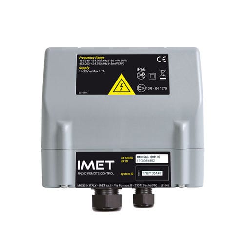 Ricevitore radio - S DC - IMET Radio Remote Control - per telecomando radio / per applicazioni AC e DC / RS232