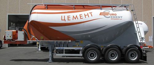 Semirimorchio cisterna - CM 32 - OMEPS - per alimenti / per ceneri / per sabbia