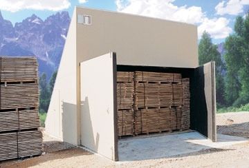 Forno a carrello - SD3000 - Wood-Mizer - per essiccazione / elettrico