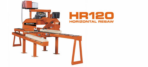 Sezionatrice - HR120 - Wood-Mizer - orizzontale / per legno / automatica