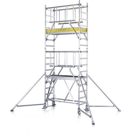 Ponteggio amovibile - CompactMaster S-PLUS 1T  - ZARGES - per facciata / modulare / a ripresa
